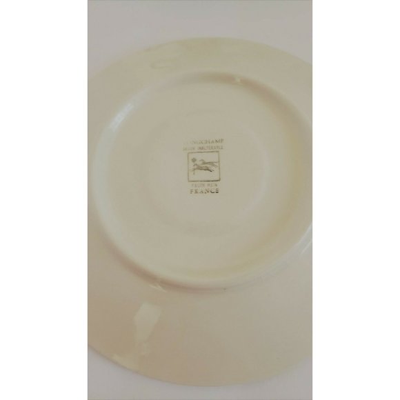 Longchamp Moustiers France 2 Cups and Saucers hand painted Set - Picture 2 of 9